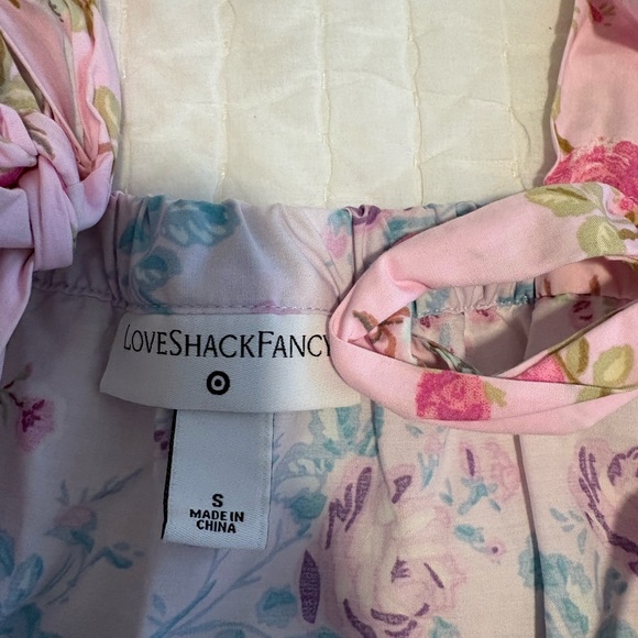 LoveShackFancy Pink Floral Dress - Picture 2 of 3